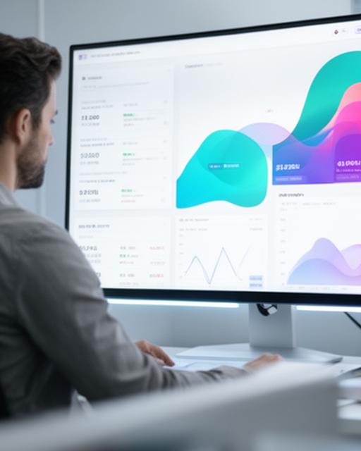 Ecommerce operations lead reviewing orders, inventory, and billing dashboards on a large monitor
